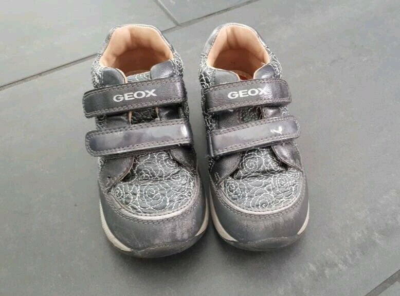 Geox Halbschuhe Silber Gr. 24 in Karlsbad