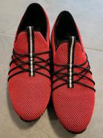 Rieker orginal Sneaker  rot  schwarz  glitzer Gr. 40 Niedersachsen - Jever Vorschau