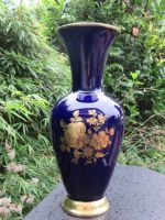 KPM Royal 34 cm Porzellan Vase Handarbeit echt Kobalt + echt Gold Dortmund - Schüren Vorschau