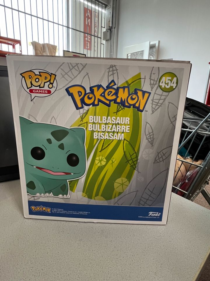 Neu Funko POP! Figur 454 Pokemon Bisasam 25th Anniversary in Berlin