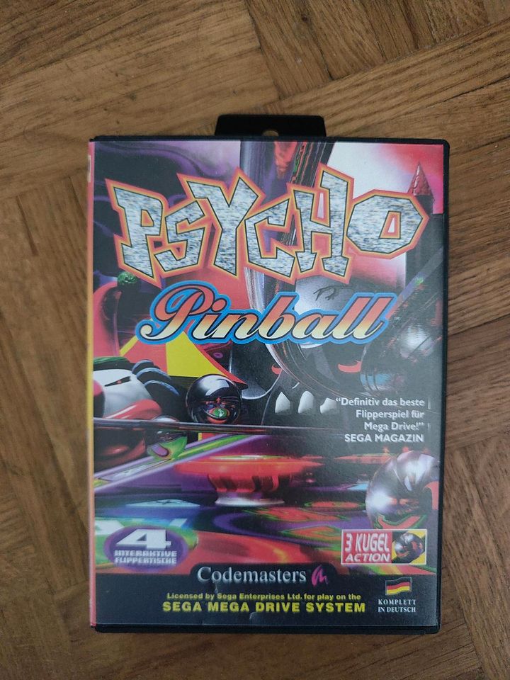 Sega Mega Drive Psycho Pinball in Oldenburg