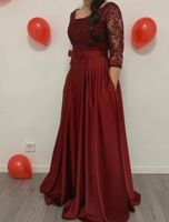 Weinrotes Abendkleid Baden-Württemberg - Friolzheim Vorschau