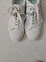 Bugatti Sneaker, Creme/beige, Gr. 40 Leder, neuwertig Schleswig-Holstein - Kaltenkirchen Vorschau