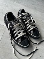 Converse Chucks low Gr. 40 schwarz doppelte Schnürer samt Nordrhein-Westfalen - Herford Vorschau