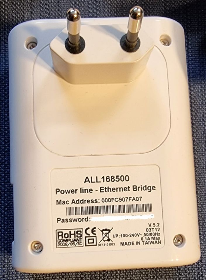 ALLNET AL168500 Ethernetbridge - Powerline - LAN über Stromnetz in Kiel