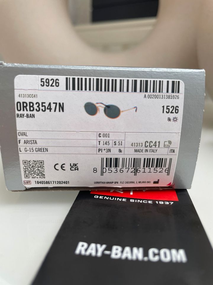 Rayban Sonnenbrille NEU in Bielefeld