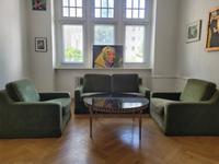 Vintage-Samt Couch und 2 Sessel, grün, 50er Jahre, DDR-Nostalgie Berlin - Steglitz Vorschau