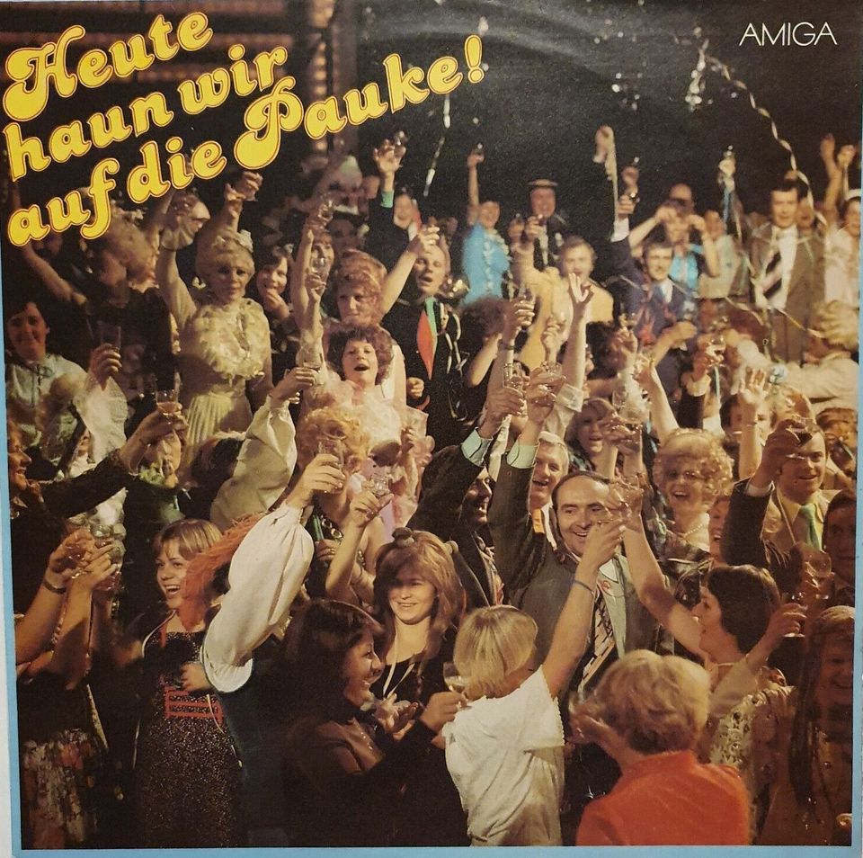 Schallplatte LP Vinyl 12" Heute haun wir auf die Pauke! in Schimberg