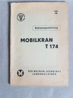 Bedienungsanleitung Mobilkran T 174 DDR Sachsen - Freital Vorschau