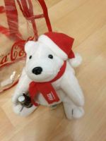 Teddy Eisbär Coca Cola mit Rucksack Niedersachsen - Rinteln Vorschau