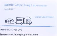 Mobile Gasprüfung Wohnmobil und Wohnwagen Hessen - Lampertheim Vorschau