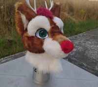 Fursuit head Kopf Wolf Hirsch/Reh Furry Bergedorf - Hamburg Lohbrügge Vorschau