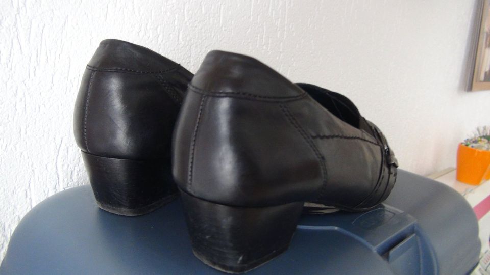 Damen Schuhe  ARA  Gr 41,5    Weite G     schwarz in Buchen (Odenwald)