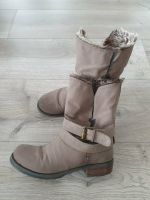 Winter Stiefeletten gefüttert - taupe - grau/braun Gr. 40 Bothfeld-Vahrenheide - Isernhagen-Süd Vorschau