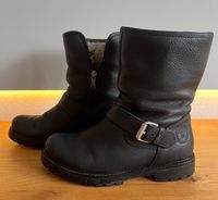 Panama Jack Singapur gefüttert Biker Snow Boots Leder Stiefel Hessen - Fernwald Vorschau