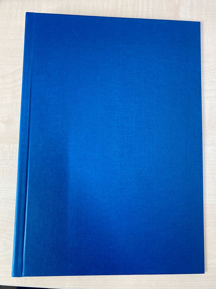 Bindemappen Leitz für 211 - 245 Blatt, A4 blau, mit Leinenprägung in Kappelrodeck
