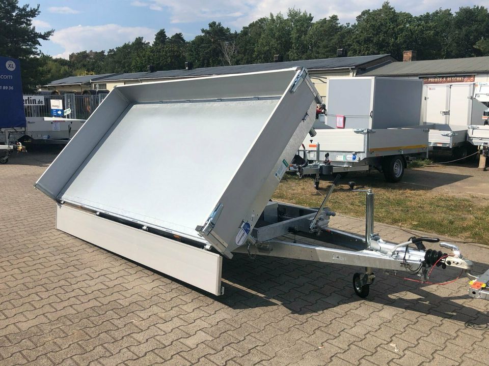 ✅ Eduard e-Kipper 3-Seiten 2700 kg 311x160x30 cm Rampen 63 S in Schöneiche bei Berlin