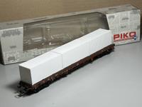 Piko H0 95873 Containertragwagen DDR RIV DR 31-50 3917679-9 KKK Dresden - Gruna Vorschau