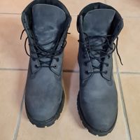 Timberland 6 inch Boot grau 45,5 11,5W gebraucht top Nordrhein-Westfalen - Gladbeck Vorschau