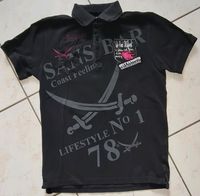 Sansibar Poloshirt,  Gr XS in der Grundfarbe schwarz Sachsen - Rabenau Vorschau