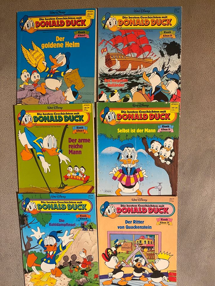 Donald Duck,Klassik Album, Walt Disneys, 6 Hefte in Wuppertal