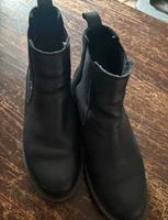‼️Tamaris Stiefeletten Leder 39 schwarz wie neu‼️ München - Laim Vorschau