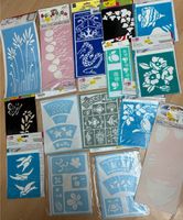 Stencil Stencils Schablonen Textil Holz Pappe Nordrhein-Westfalen - Langerwehe Vorschau