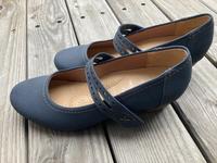 Pumps mit Doppelriemchen Gr. G 6 „easy Street“ jeansblau Bayern - Mindelheim Vorschau
