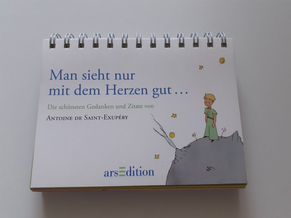 Tisch-Kalender "Antoine de Saint-Exupéry" in Amstetten