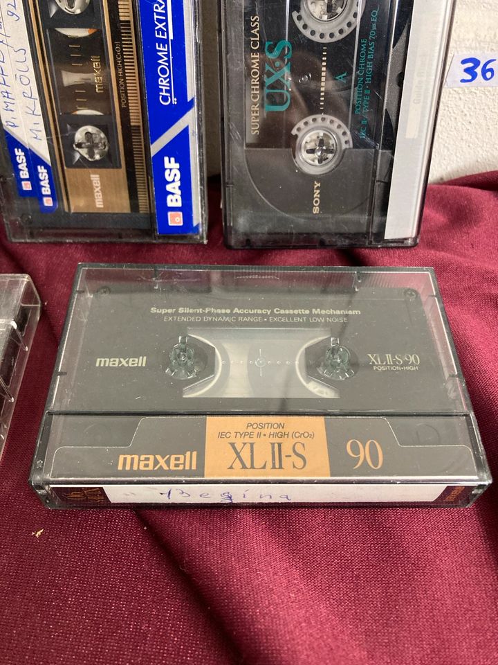 Kassette MC Tape Sony, Maxell Epitaxial, XL II-S-90 in Krefeld