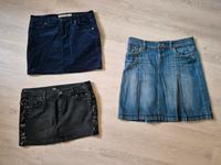 Miniröcke blau/schwarz und Jeans Faltenrock Esprit Gr. 40 Nordrhein-Westfalen - Lippstadt Vorschau