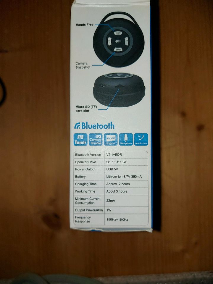 Bluetooth Lautsprecher von LogiLink in Sörgenloch