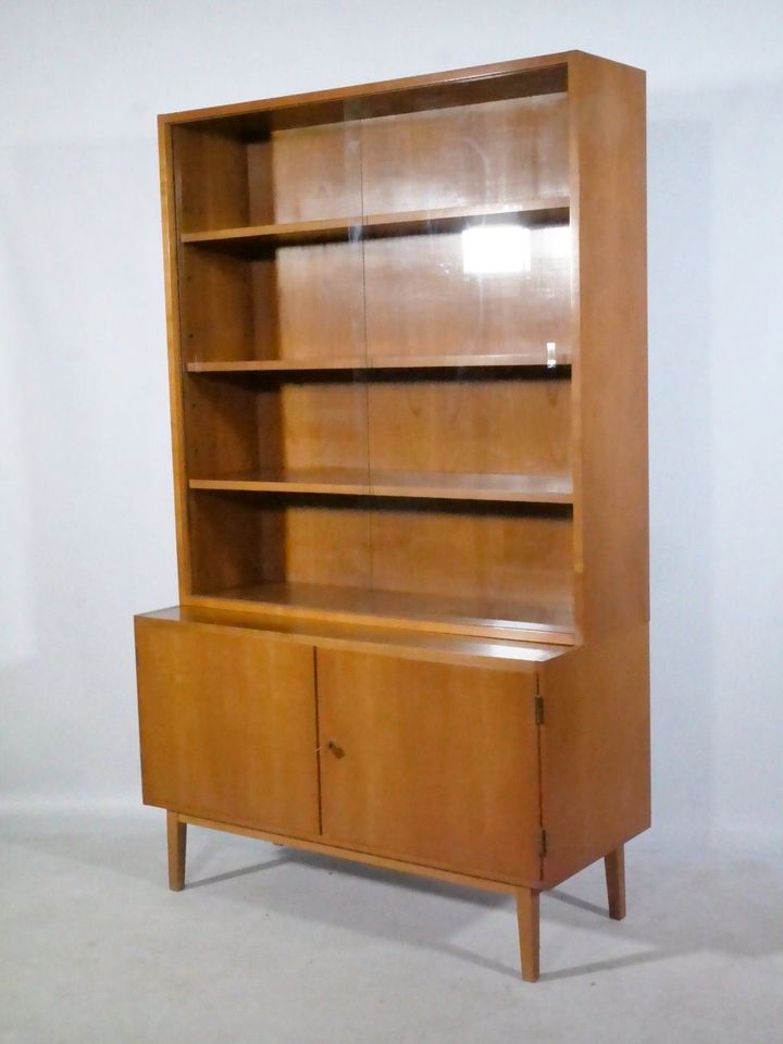 Mid-Century Vitrine Highboard Kirsch Schrank Vintage Kommode 60er in Mainz