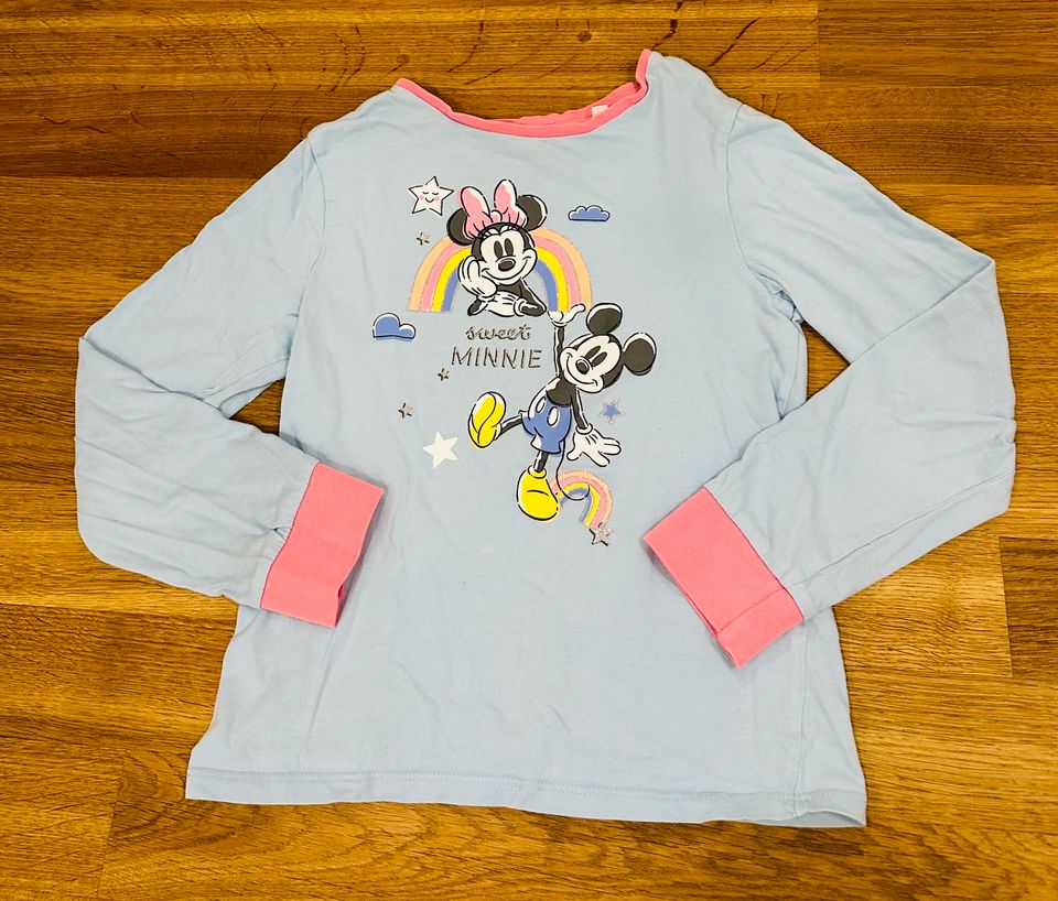 2-tlg. Disney Schlafanzug Set Shirt & Hose „Mickey Minnie Mouse“ in München