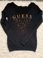 Guess Pullover Gr. 36 mit Logo-Print in Gold Nordrhein-Westfalen - Jüchen Vorschau