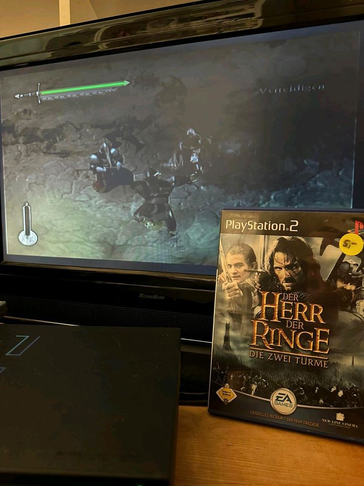 Ps2 - der Herr der Ringe - die zwei Türme - ohne Anleitung in Potsdam