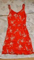 Sommerkleid in leuchtendem Rot mit Blumenmuster – Größe S/M Bayern - Bamberg Vorschau