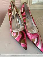 Pumps High Heels Steve Madden oliv pink rosa 38 Duisburg - Duisburg-Mitte Vorschau