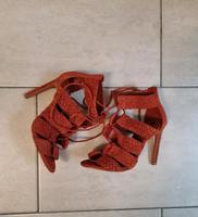 Sandalen | hoch| Damen | Zara | Gr. 35 | braun | pink | blau Kr. München - Unterschleißheim Vorschau
