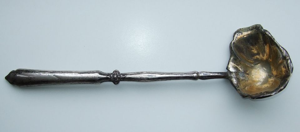 Biedermeier Suppenkelle 12 Lot Silber um 1840 in Oldenburg