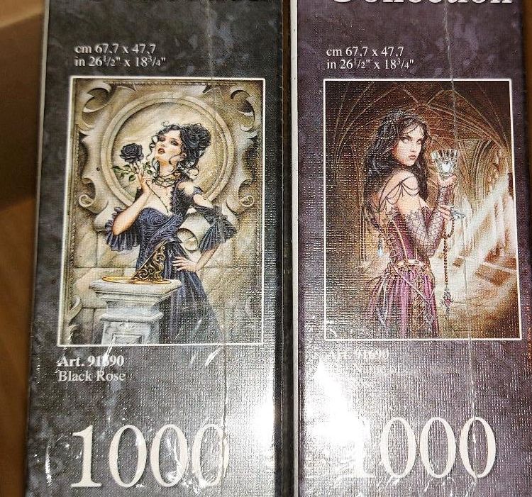 Puzzle Gothic 1000 Teile Clementoni in Lutherstadt Wittenberg