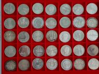 35 x 10 EURO 925er Silber Münzen 2002 bis 2010 -Gewicht 630 Gr. Nordrhein-Westfalen - Korschenbroich Vorschau