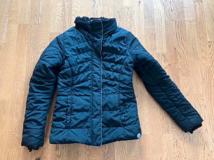 Winterjacke Mädchen, schwarz, s.Oliver, Gr. 176/XL in Seevetal