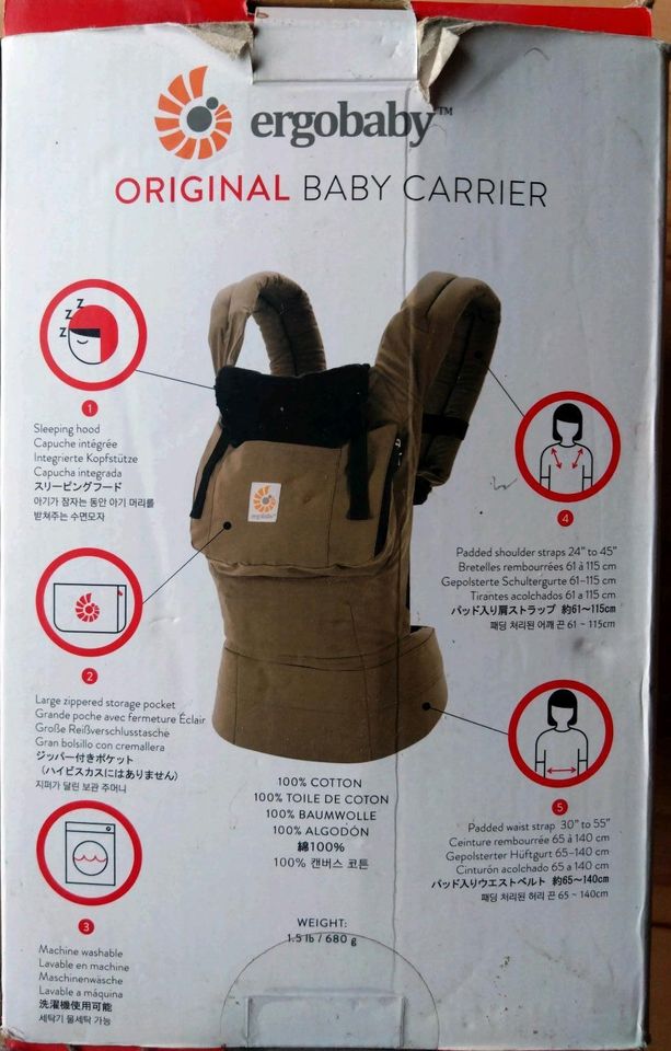 Ergobaby Original Baby Carrier in Lachendorf