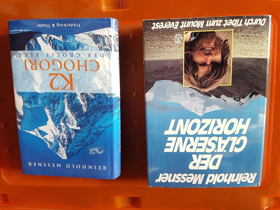 Kletterfreunde Bücher von Reinhold Messner + Indoorklettern Buch in Lauchhammer