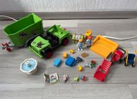 Playmobil Set Spielzeug Auto Anhänger 2 Figuren Kinderwagen etc Duisburg - Walsum Vorschau
