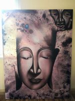 Buddha Ölgemälde auf Leinwand, Handgertigt, Orig. UNIKAT 170x130 Hannover - Nord Vorschau