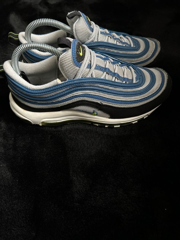 Nike air Max 97  OG Atlantic Blau Voltage Gelb (39) in Troisdorf