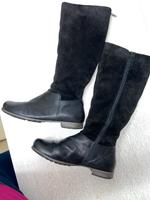 Stiefel, Leder,39,Think,Dame,Schuh,sehr gut,40 cm Schaft,schwarz Baden-Württemberg - Obersulm Vorschau