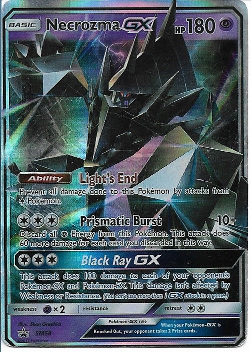 Pokémon TCG - Necrozma GX HOLO SM58 Black Star Promo in Berlin